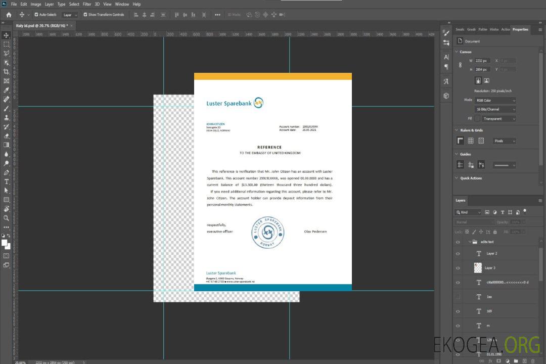 Norvège , Luster Sparebank , reference template Norvège , Luster Sparebank , reference template